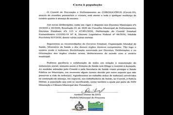 Foto - ORIENTAÇÕES DIVERSAS NO COMBATE AO COVID-19